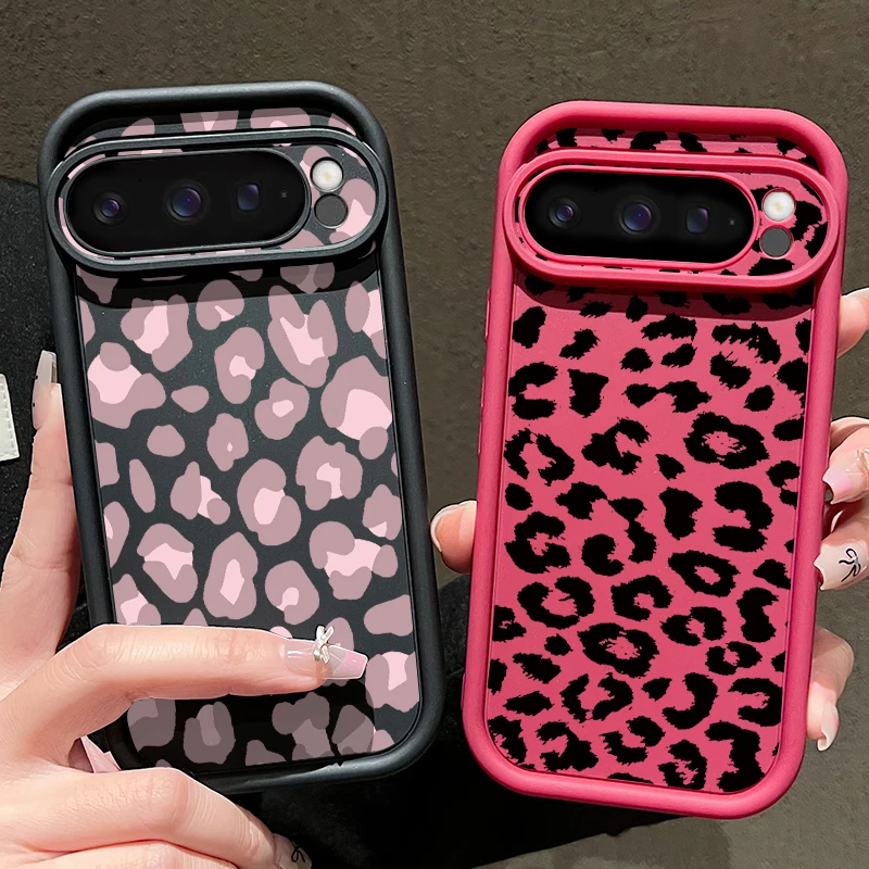 Weiche TPU-Handyhülle mit Leopardenmuster für Google Pixel 10 8 Pro 9A 8A 10 9 Pro XL 7A, stoßfeste Silikonhülle für Pixel 9 8 7 Pro – Detail 2