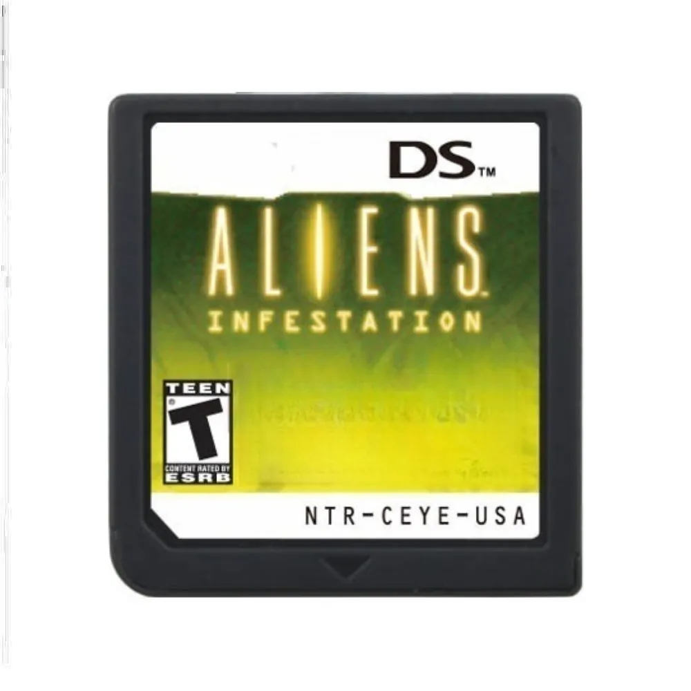 NDS Game Cassette,The World Ends，Shadow Dragon，Covenant of The Plume，Infestation， Multilingual Game Cartridge view 3
