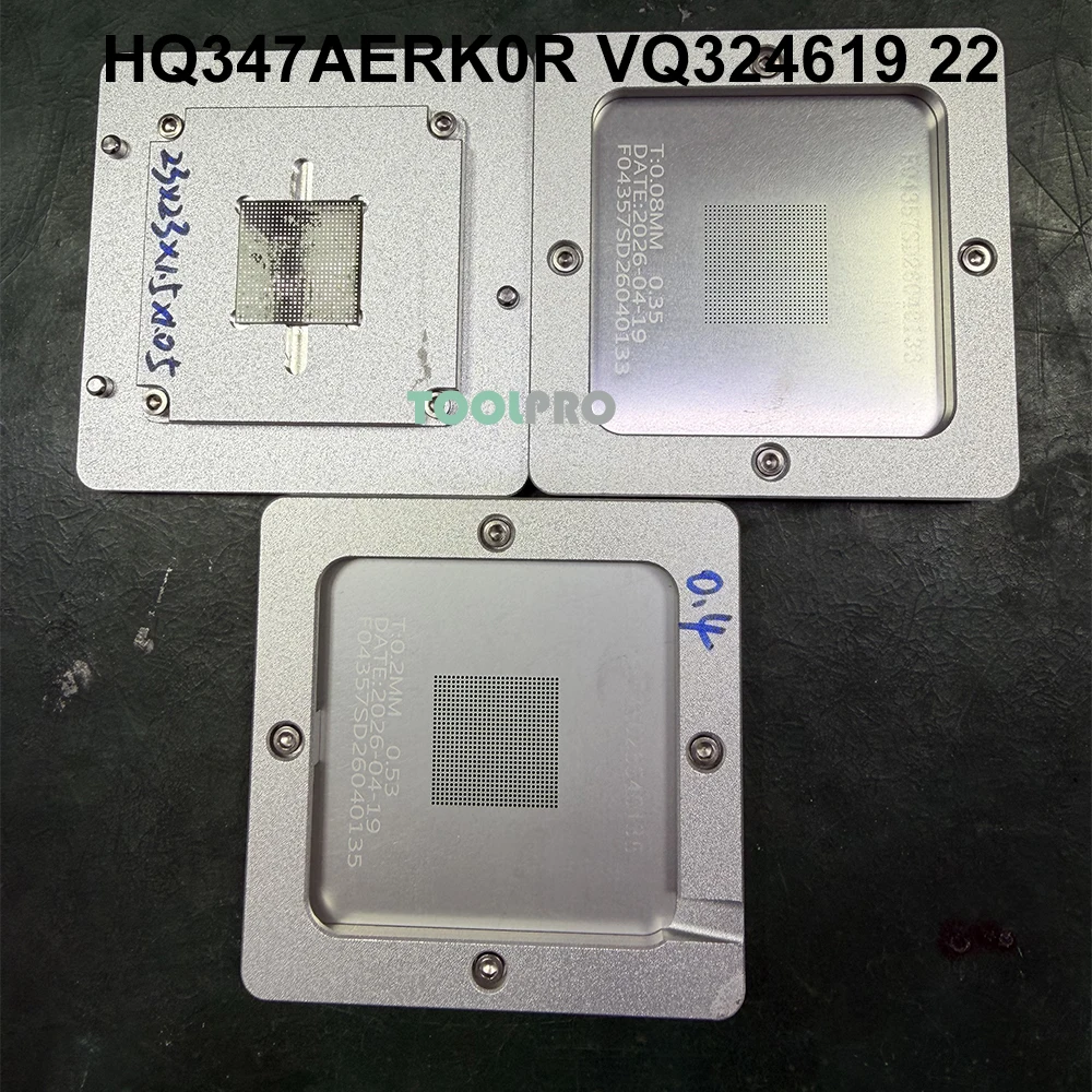 

Reballing Station HQ347AERK0R VQ324619 22 MCIMX6D6AVT08AD Mpc5565mvz132 SPC5777CCMM03 SS26-0B00-02 T507S Chip Set