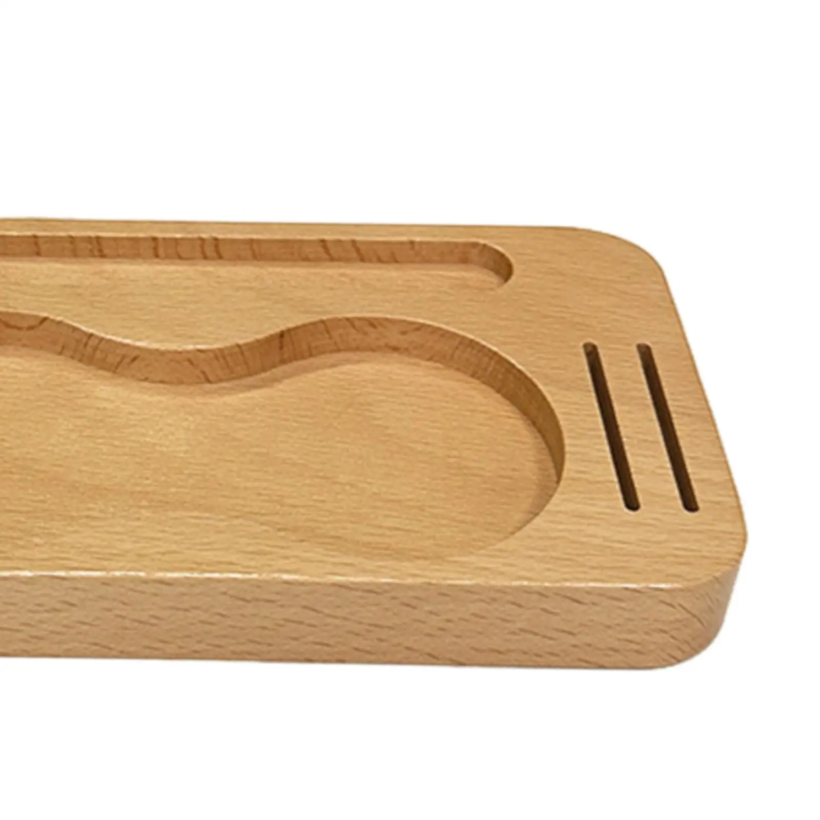 Suporte de madeira para calcadeira de café, rack de base de suporte, acessórios para café expresso, café