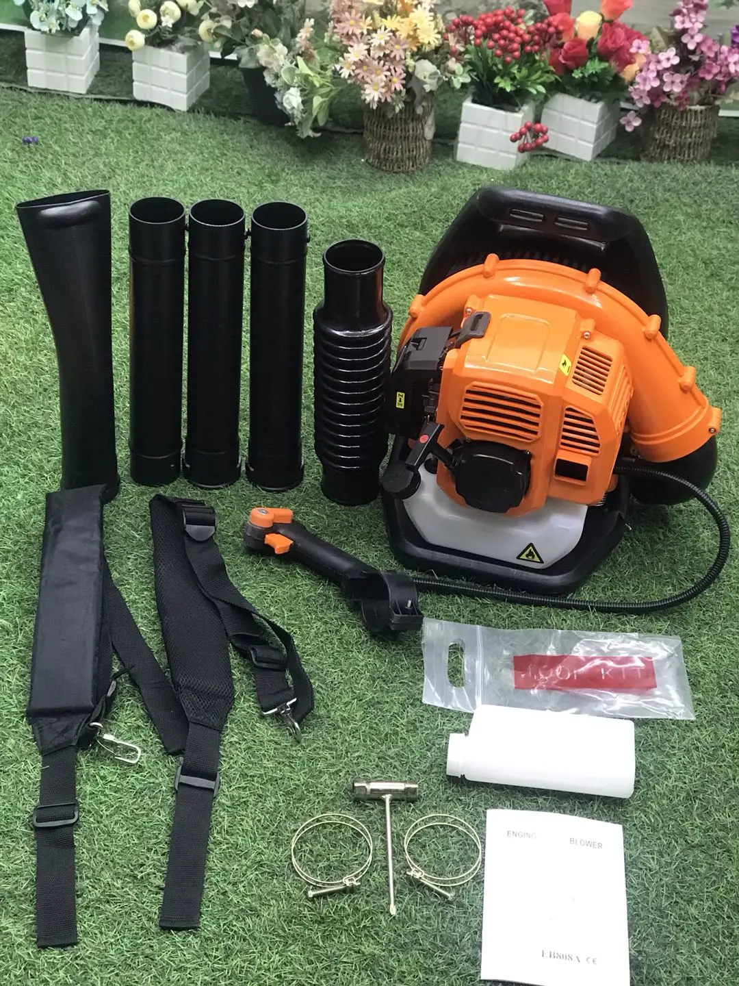 42.7cc Backpack Leaf Blower High Power Two Stroke Gasoline Garden Industrial Leaf Vacuum Cleaner Extinguisher Snow Blower