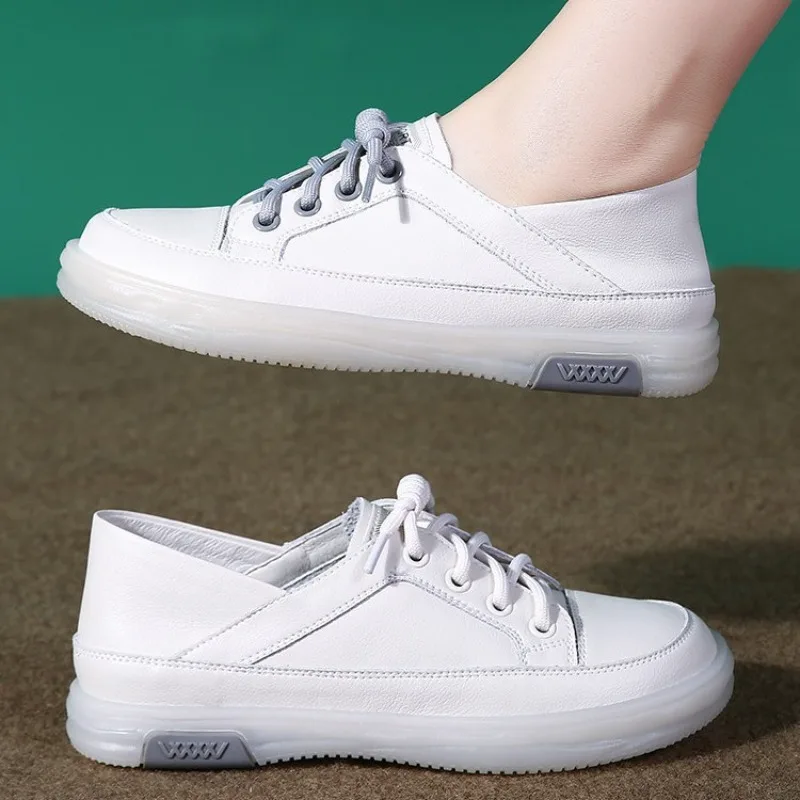 Solid Foldable Heel Slip On Casual Flats For Women Elastic Quick Soft Transparent Outsole Comfortable Home Travel Daily Footwear