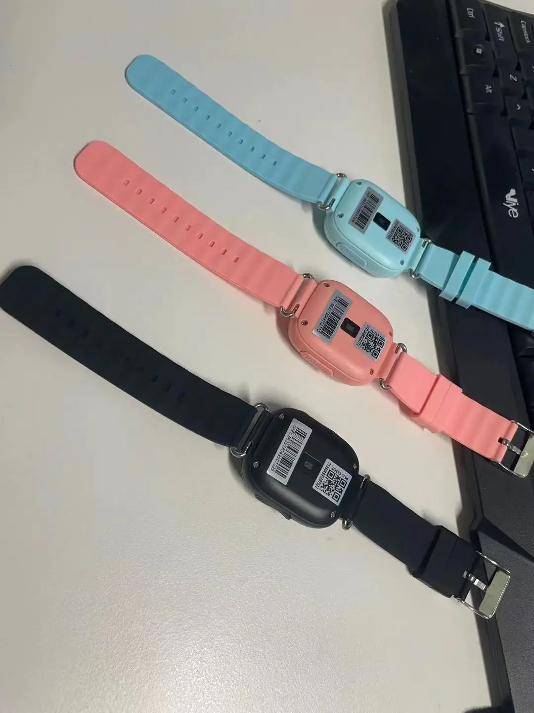 어린이를위한 Q90 스마트 시계, GPS 추적기 Sim 카드 스마트 워치 전화 분실 방지 파인더 SOS 전화 어린이 손목 시계 피트니스 트랙