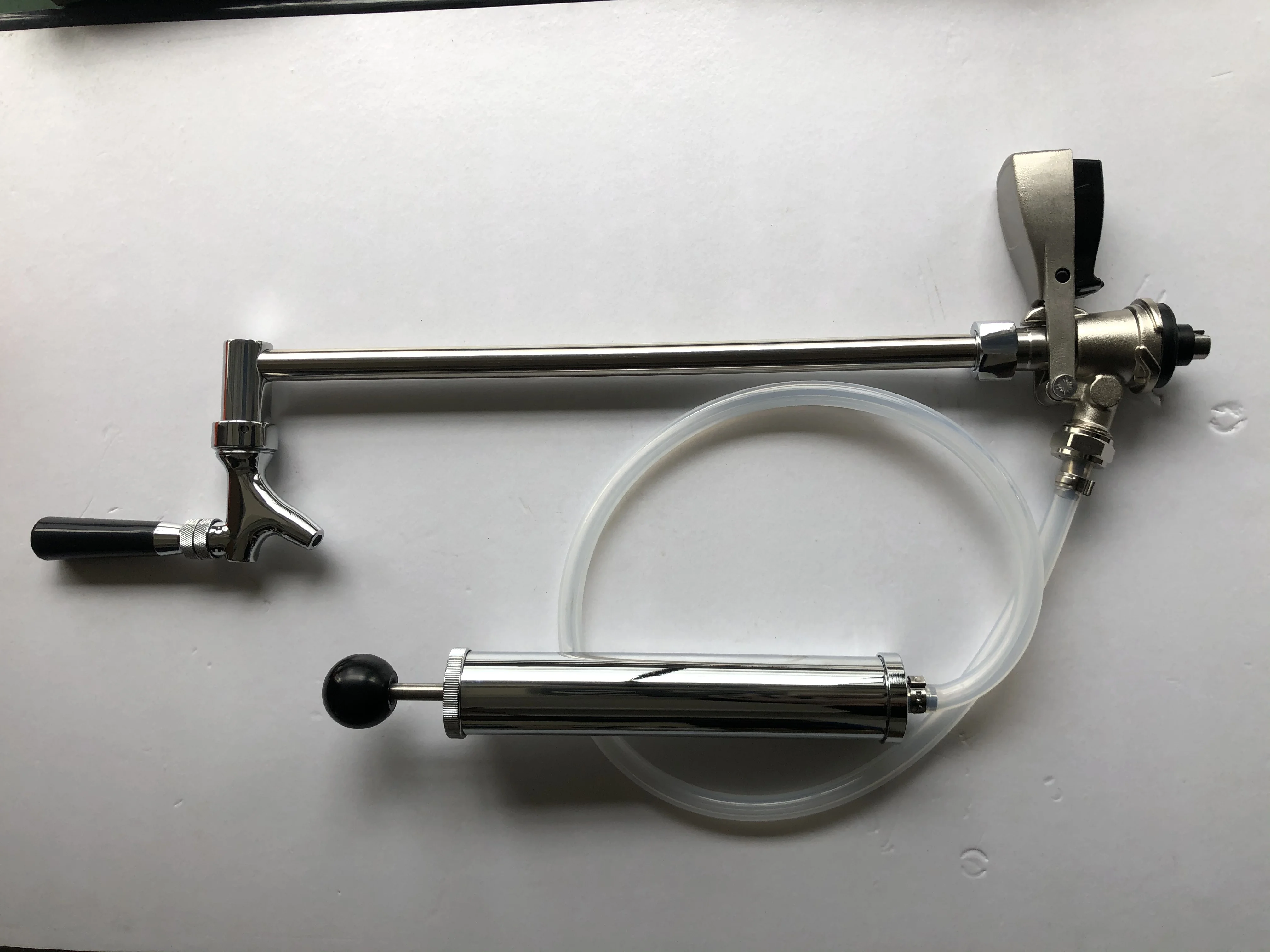 

Slim Beer Keg Party Pump with S Keg Coupler