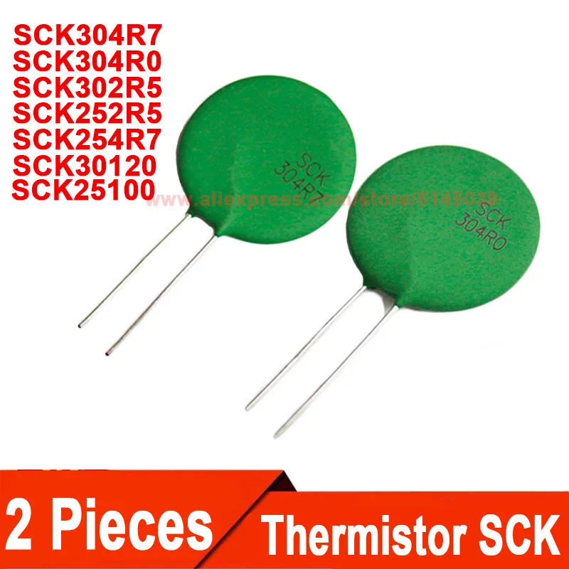 (2 Pieces) SCK304R7 SCK304R0 SCK302R5 SCK252R5 SCK254R7 SCK30120 SCK25100 SCK25100MSY SCK302R5MSBY  SCK304R0MSBY Thermistor NTC