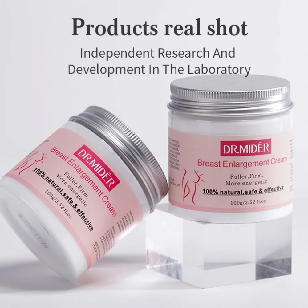 100g Women Moisturizing Body Cream Breast Firming Plumping Massage Lifting Bust Collagen Brightening Nourishing Herbal Smoothing