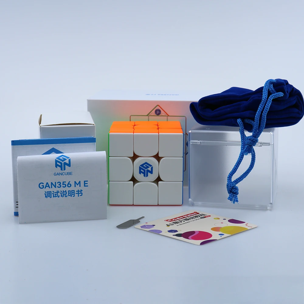 【JudyCube】GAN 356 ME UV 3x3 Cubo Mágico Magnético 3x3 Velocidade GAN356 M E Quebra-cabeça GAN 356 ME GES Magico Cubo Gancube Brinquedo Profissional