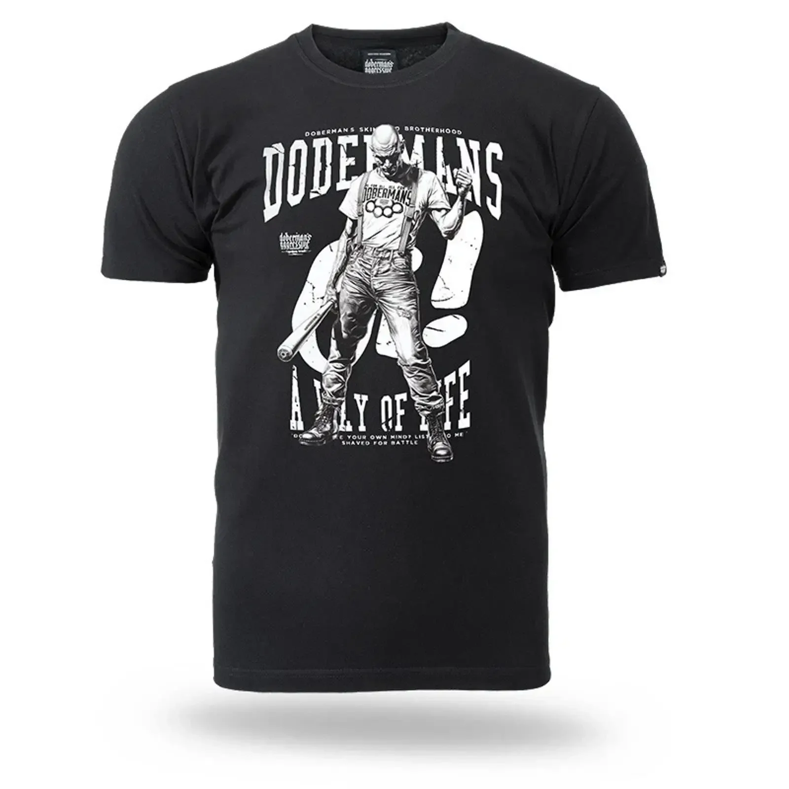 DOBERMANS AGGRESSIVE T Shirt Valhalla Viking Brass Knuckles TS369 vintage Washed Comfortable fashion homme designer clothes