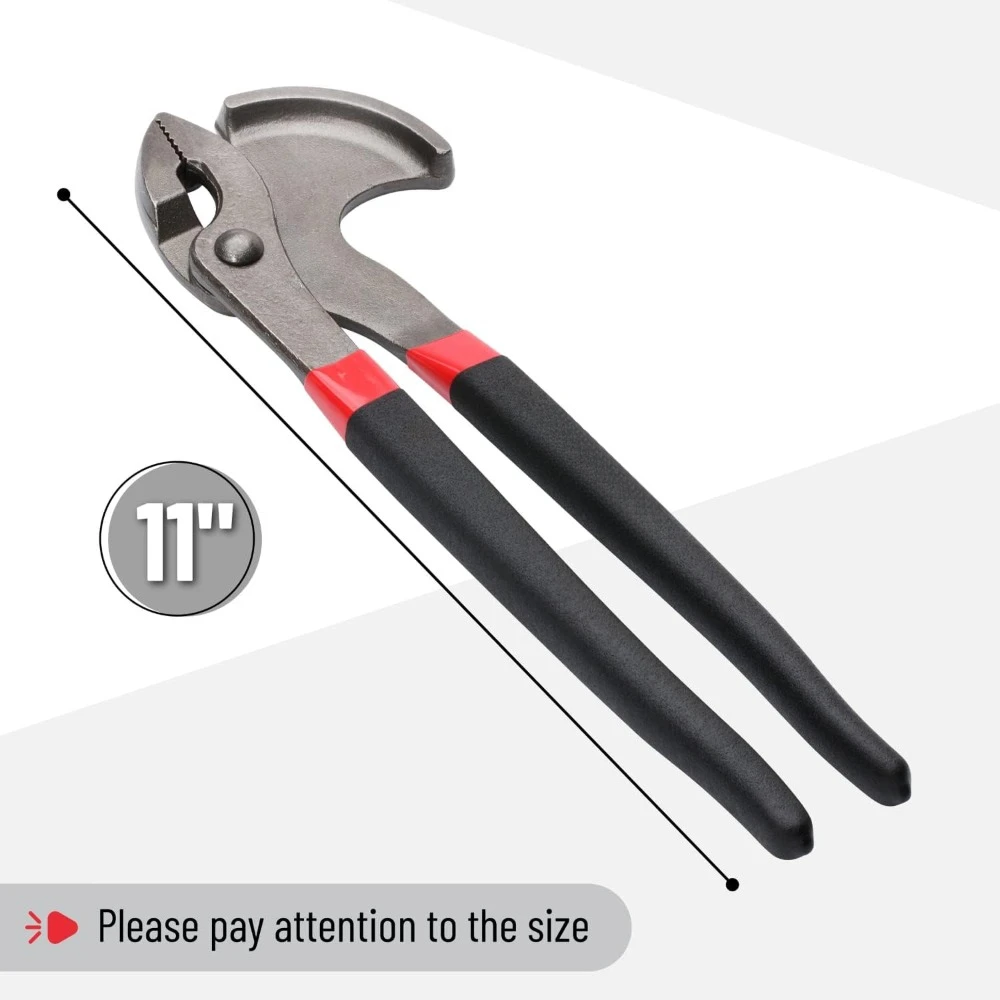 Nail clippers, pliers, 11 "nail clipper tools, multiple tools, Hand tools, nail pulling, Carpenter tools, nail remover