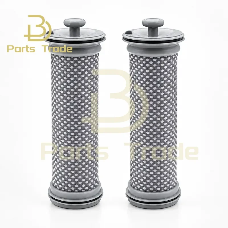 2 Piece Universal Vacuum Cleaner Filter Element Replacement Parts Compatible with Most Models High Efficiency Dust Collection