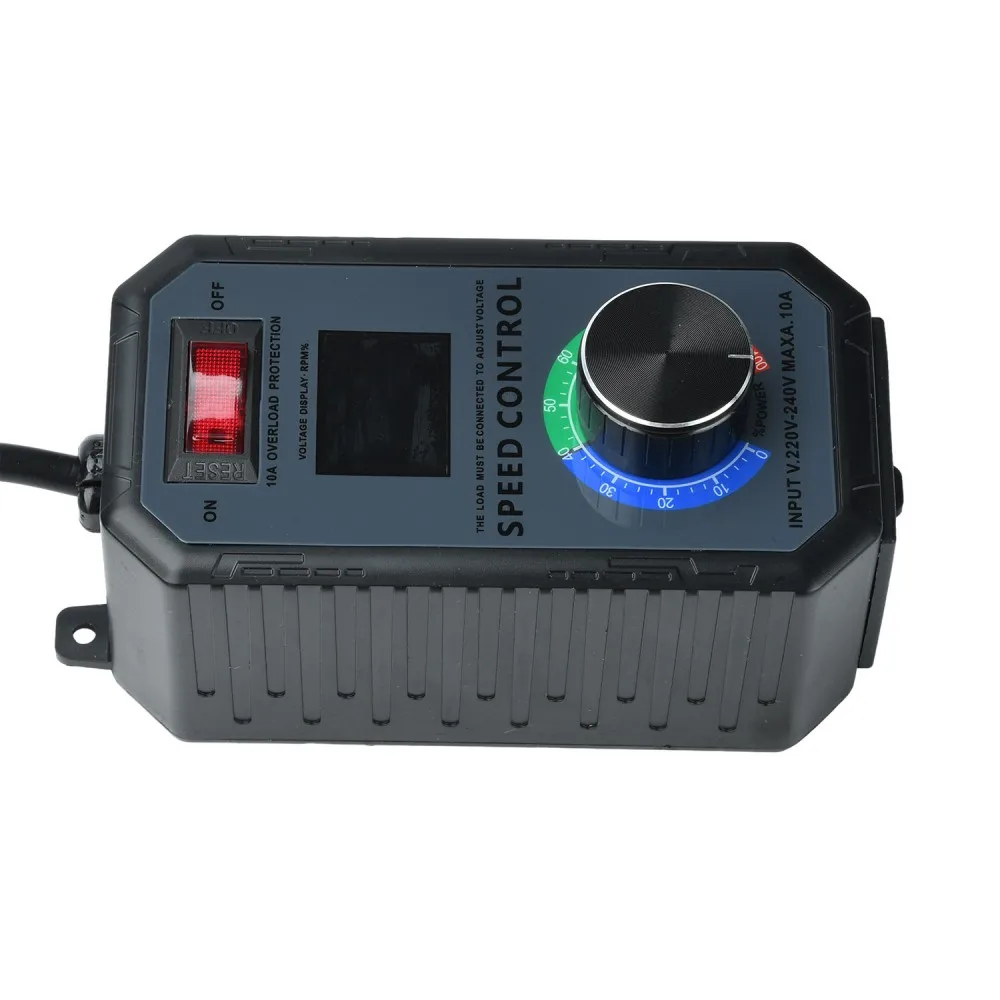 4000W SCR Motor Speed Controller 10A Electronic Voltage Regulator Fan Angle Grinder Speed Governor for Resistive Inductive Load
