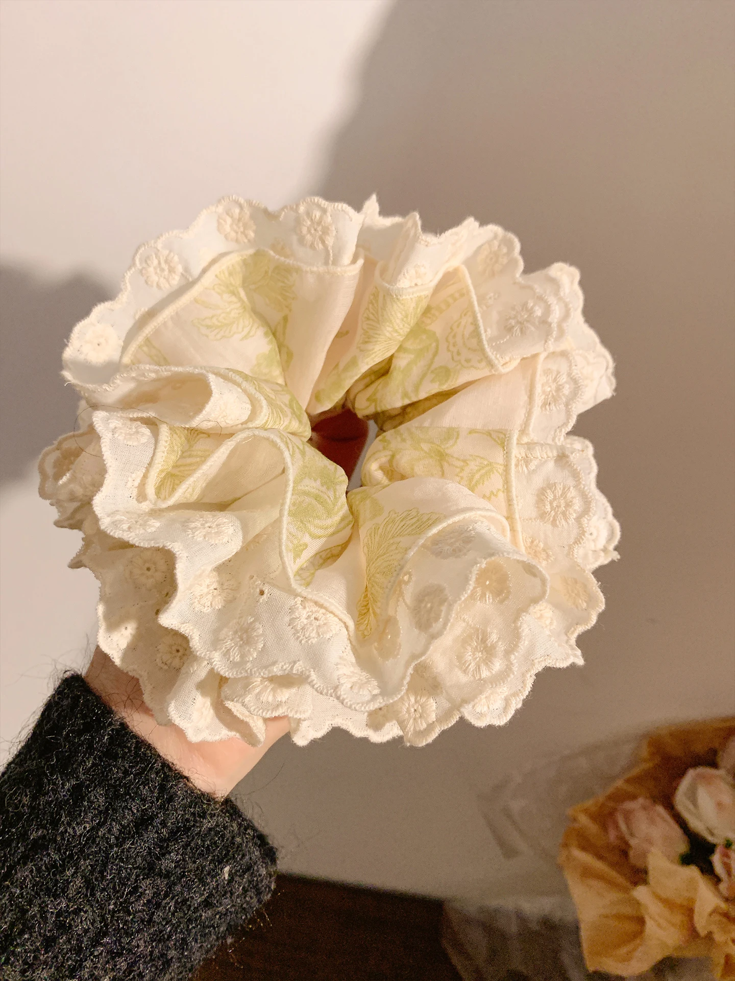 elasticos-de-cabelo-com-estampa-retro-e-renda-acorios-fs-de-alta-qualidade-estilo-coreano-para-coque-faixas-de-ca