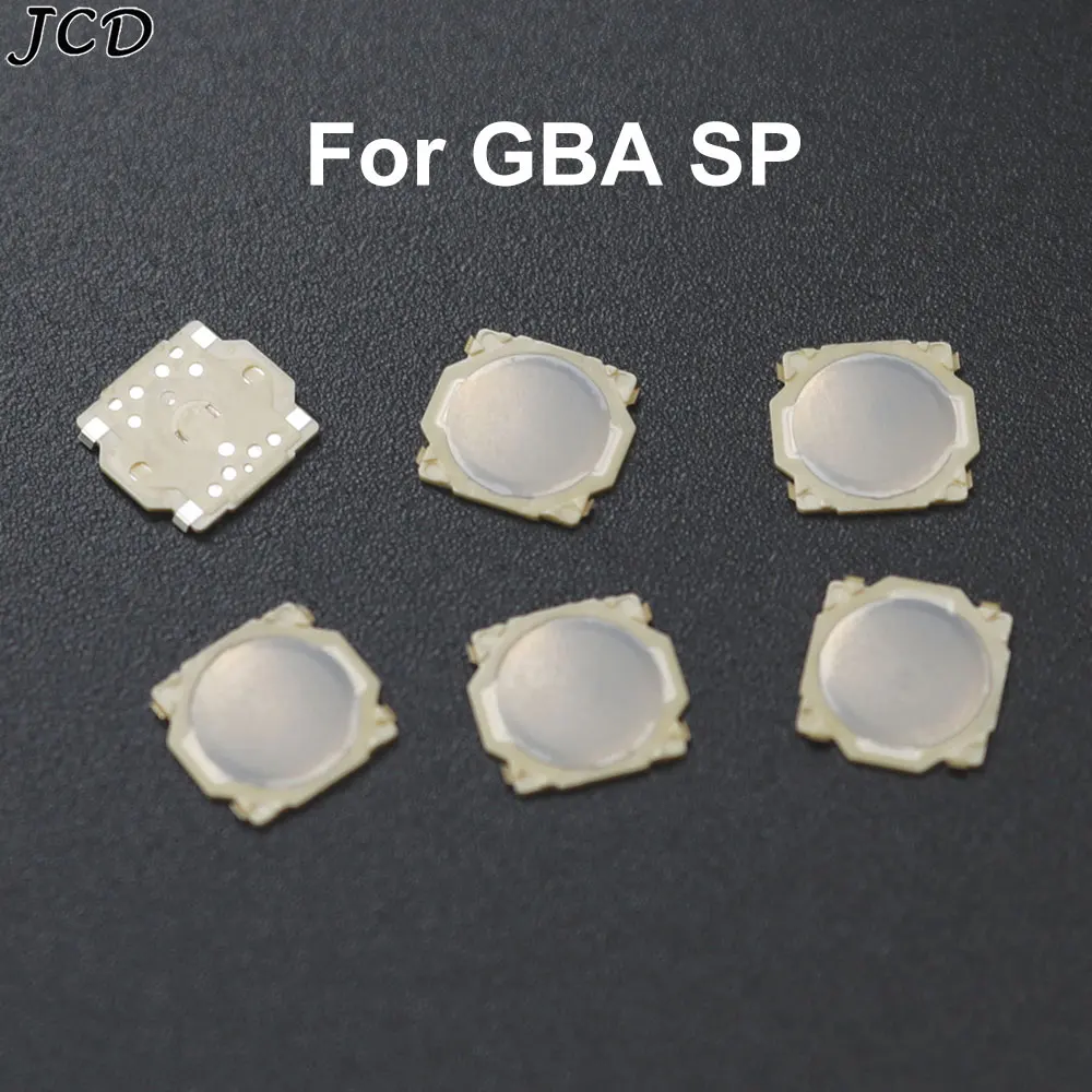 

JCD 6PCS D-Pad A B Button Conductive Film Circuit for Gameboy Advance SP GBA SP Switch Tactile Replacement