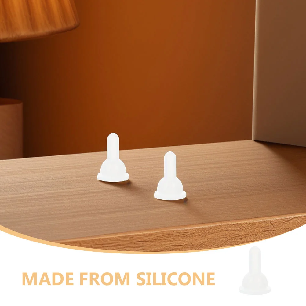 8 Pcs Pet Pacifier Accessories Feeder Replacement Soft Milk Silica Gel Goat Nursing Nipple