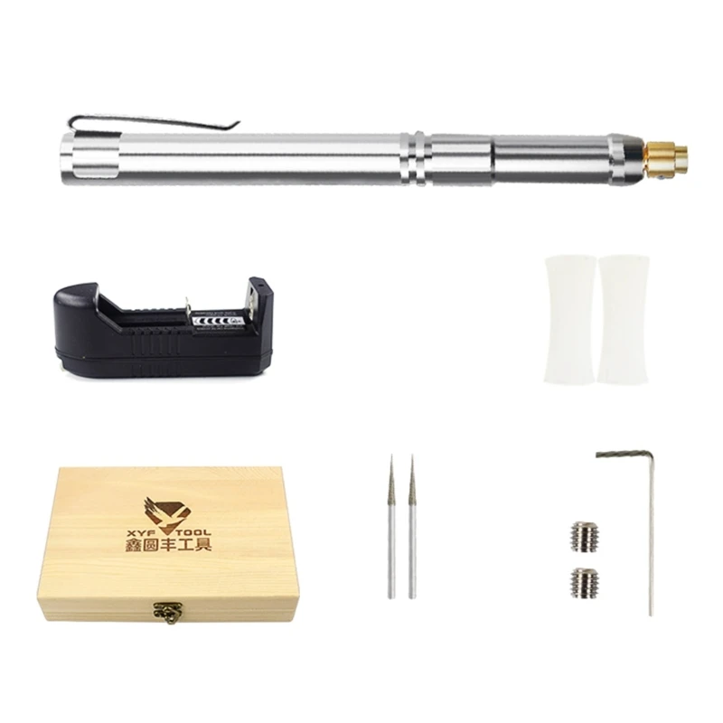 Electric Engraver Pen Set Ergonomic Design, All Metal Construction, and High Speed Motor for Precise Engraving Tool