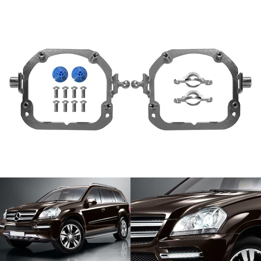 

TAOCHIS автомобильный Стайлинг адаптер рамка кронштейн фары для Mercedes Benz GLS галогенная фара с низкой конфигурацией модернизация