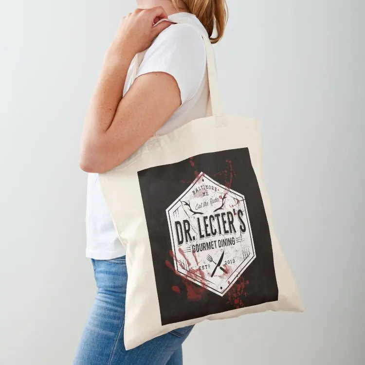 

Cannibal Cuisine Gourmet Dining - Vintage Distressed Horror Tote Bag cute tote bag Women's bags bags woman 2025