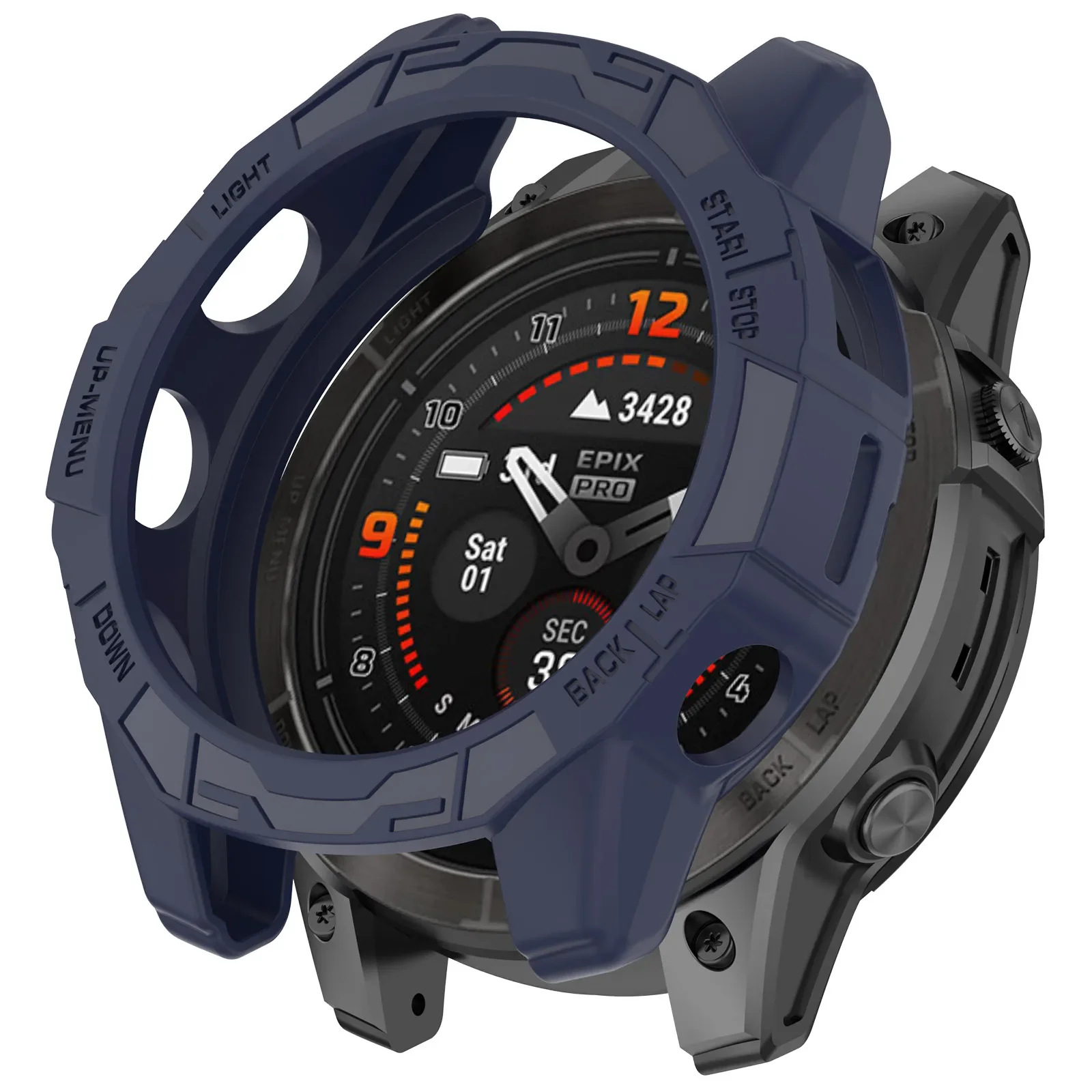 Silicone Case For Garmin Fenix 7 7X Pro / Epix Pro (Gen 2) 51mm 47mm Protective Cover Watch Shell Accessories