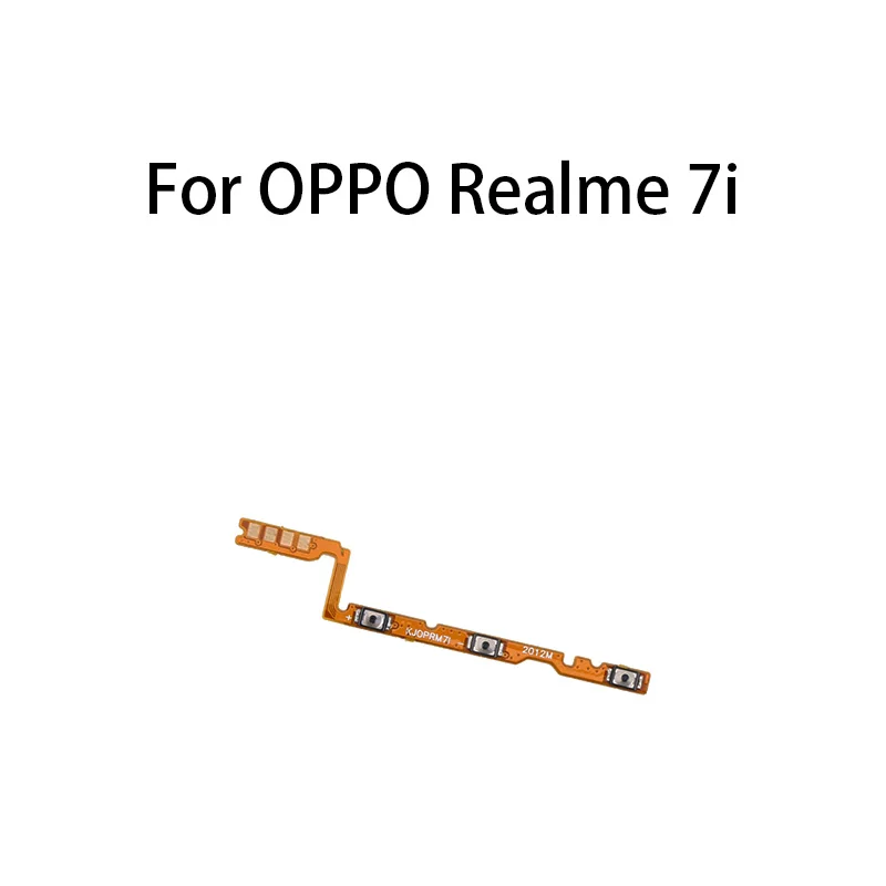 Power ON OFF Mute Switch Control Key Volume Button Flex Cable For OPPO Realme 7i / RMX2103