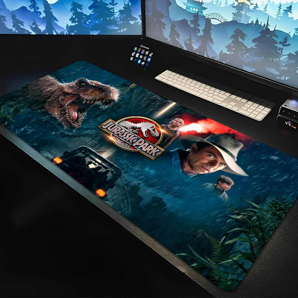 

1pc movie Adventure Jurassic Park Non-slip Mouse Pad Suitable For Office Computers Laptops E-sports Game Desk Mats XXL Keyboard