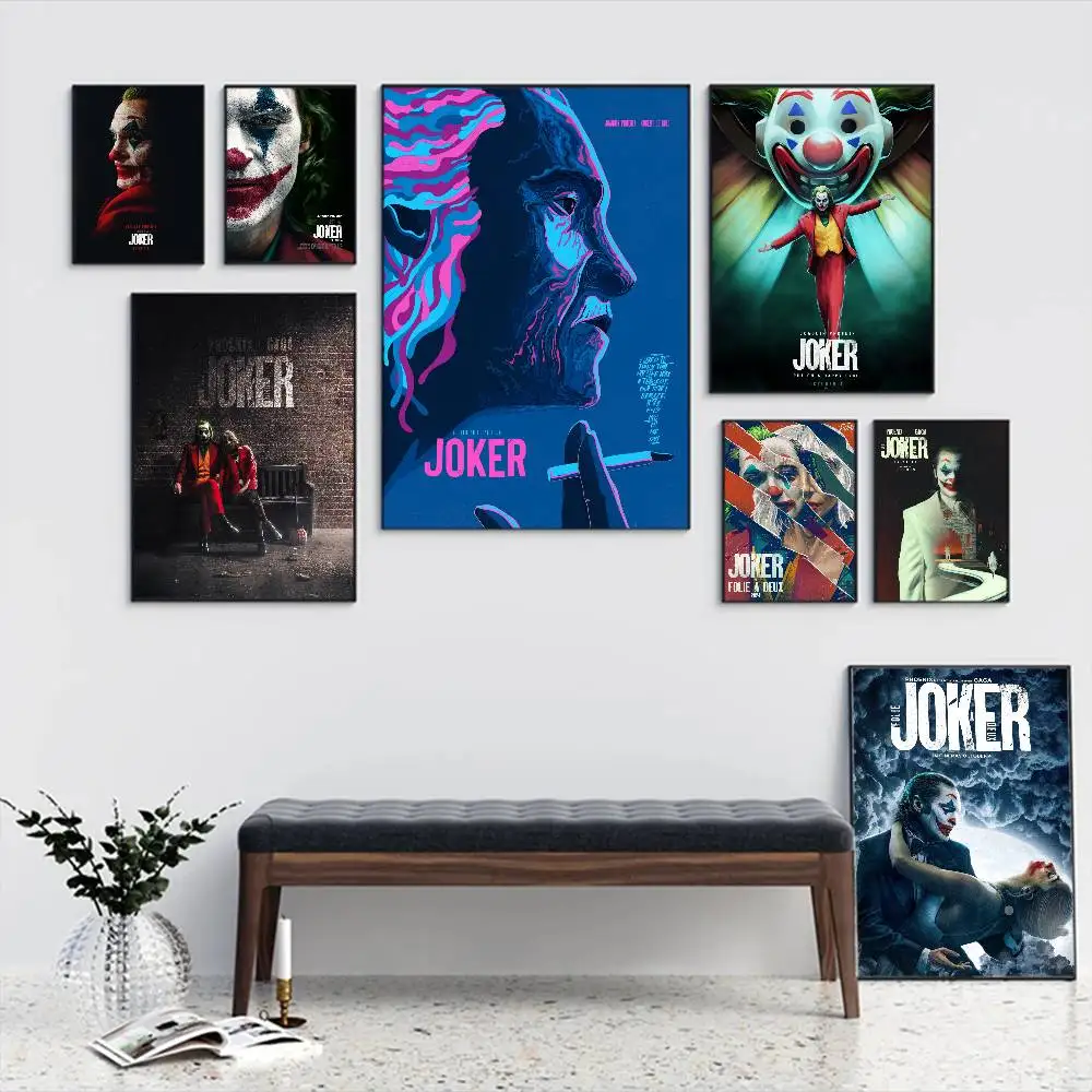 

Joker Movie DIY Sticky Poster Waterproof Paper Sticker Coffee House Bar Home Decor