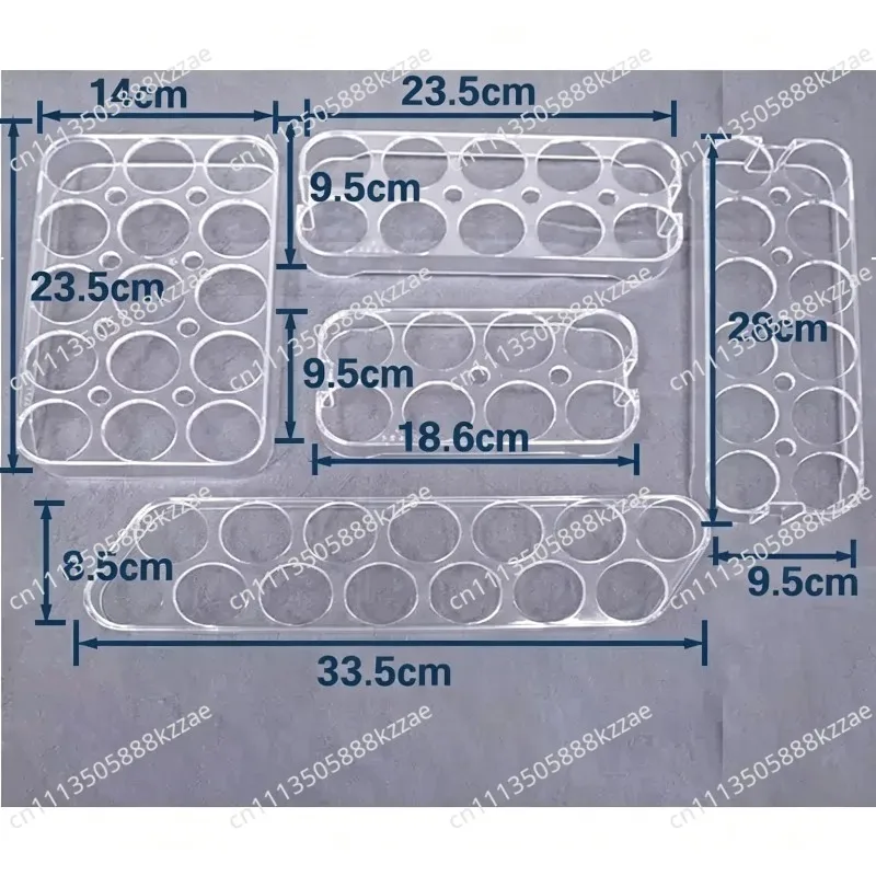 For Refrigerator Egg Tray 8  Rack 10  Transparent Box 12  14  15