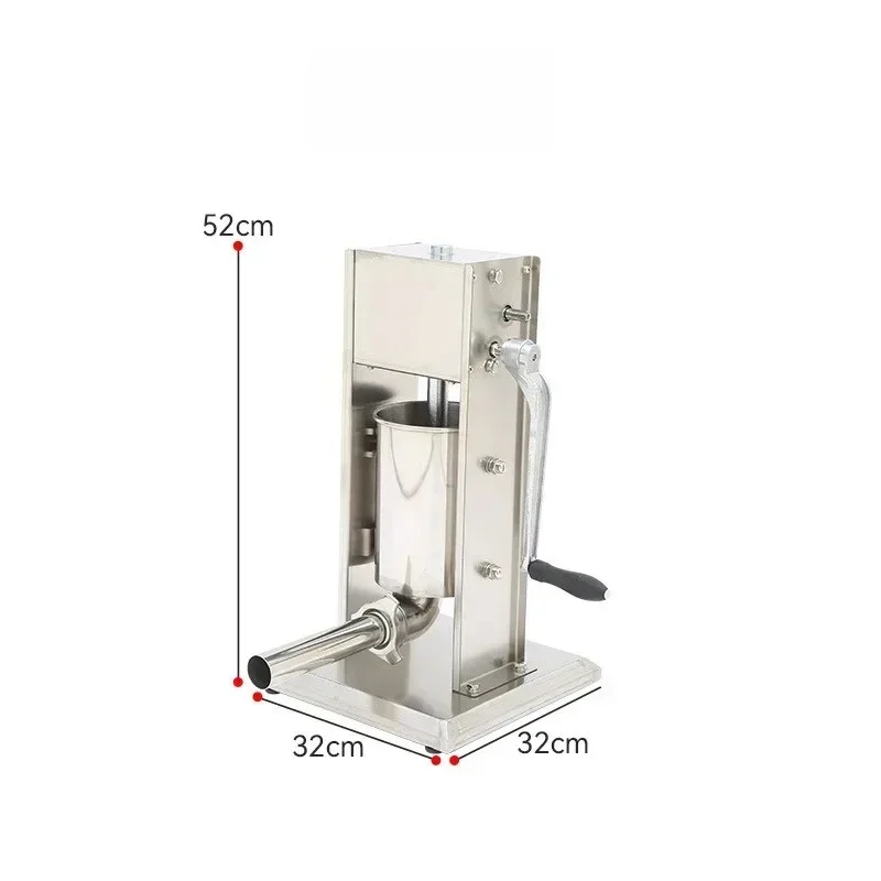 Spot vertical hand cranked enema machine Adjustable sausage filling machine Horizontal household sausage machine