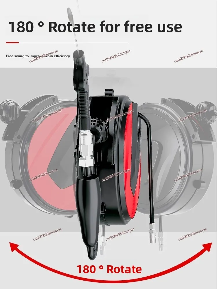 Air drum automatic telescopic trachea telescopic device, steam repair air cannon tube