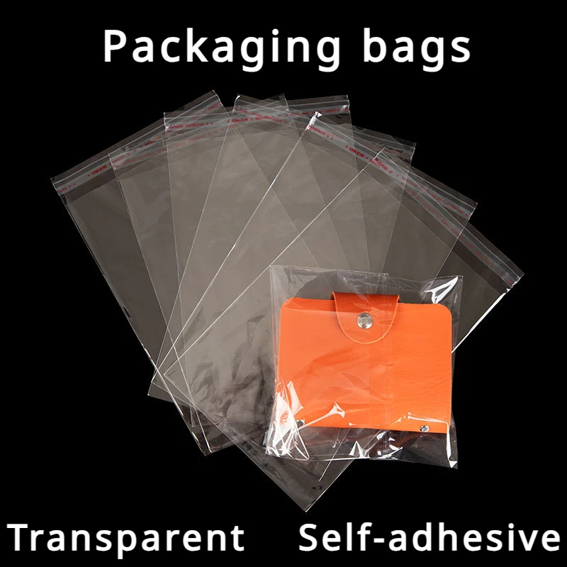 OPP Self-adhesive Bags Transparent Toys Jewelry Food Packaging Bags Plastic Self-sealing Bags Self-adhesive