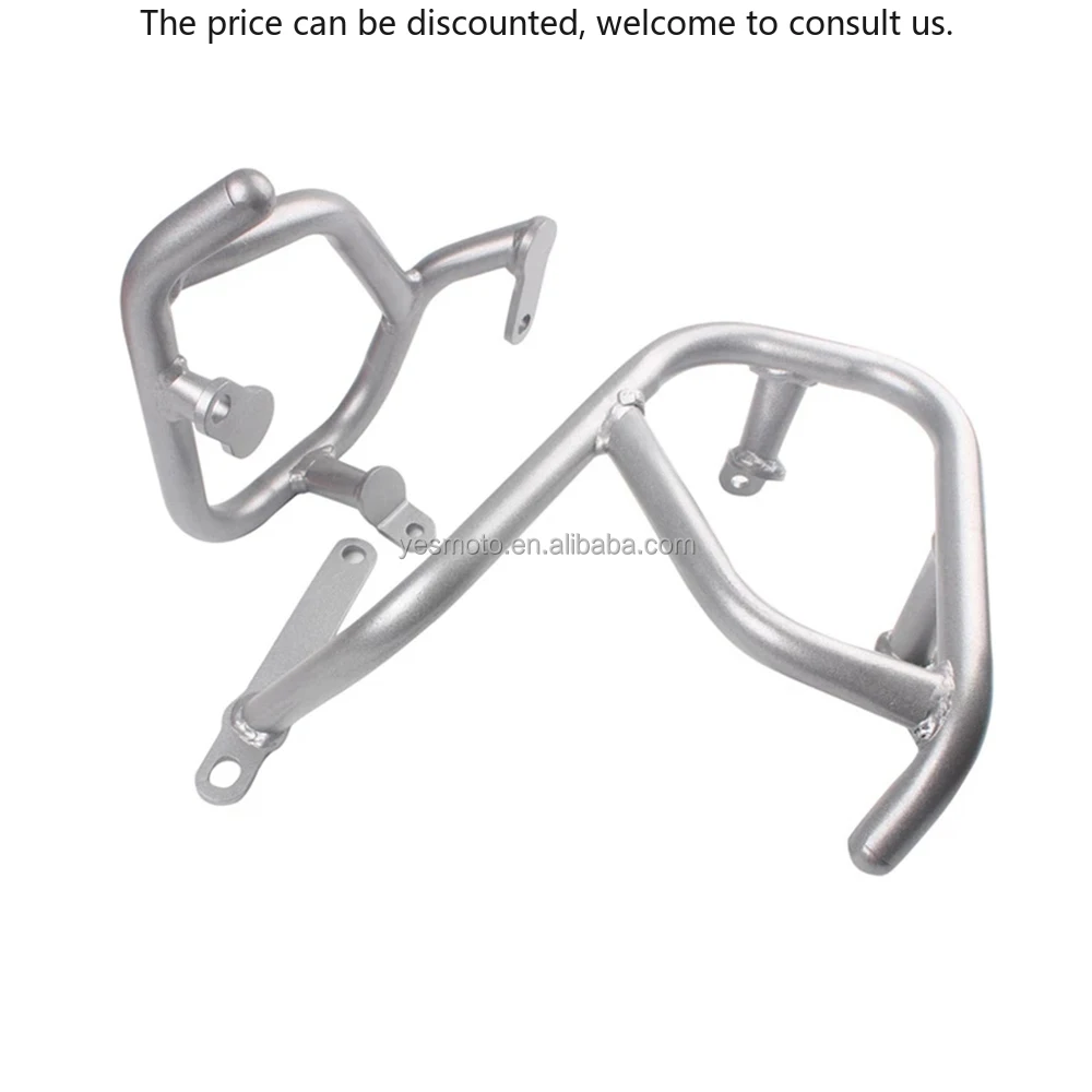 

Strong Front Silver Engine Guard Crash Bars Protector For BMW S 1000 XR 2016 2017 2018 Custom