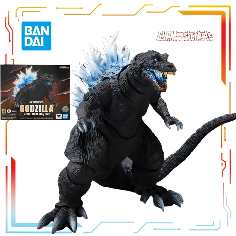 

Bandai S.H.MonsterArts Finished Product Movable Monster Godzilla (2001) Radiation Hotline Anime Model Toys Model Gifts for Boys