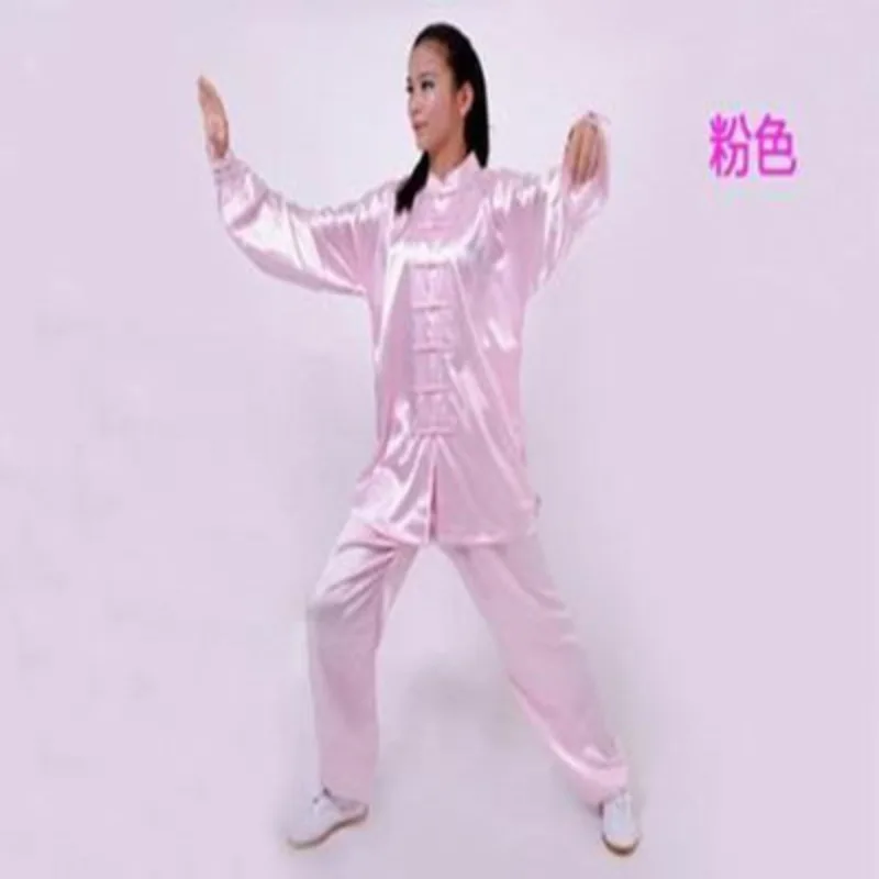 الملابس الصينية التقليدية الرجال النساء خمر تاي تشي الكونغ فو زي زر الوقوف طوق ممارسة الملابس فنون الدفاع عن النفس مجموعة