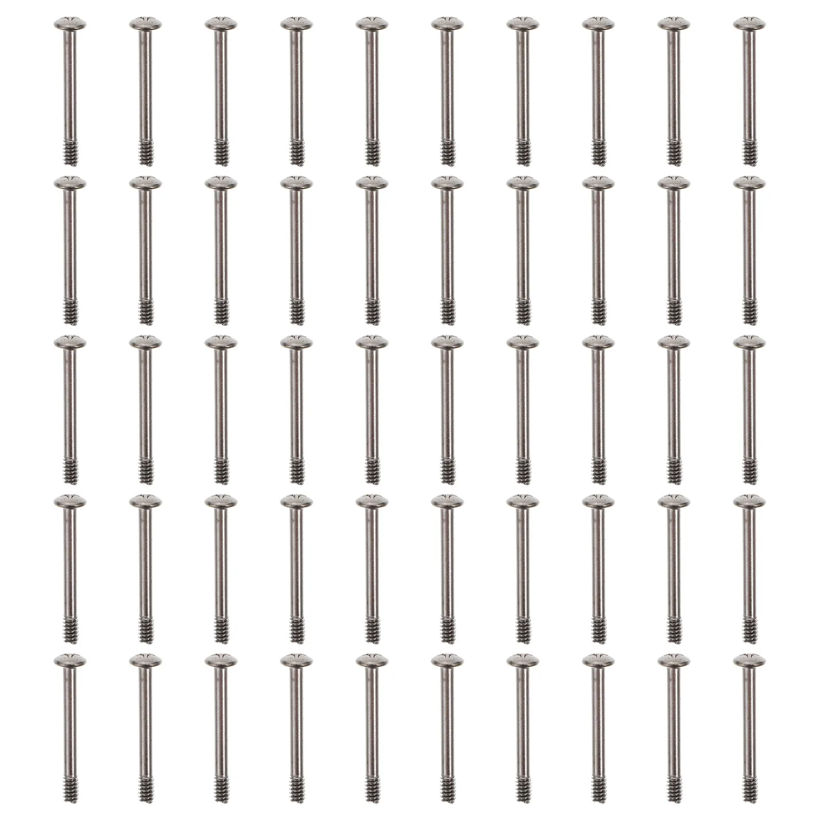 50 Pcs Computer Case Fan Screw Screws Fanscrew CPU Fasteners Mounting Tapping Self Cooling