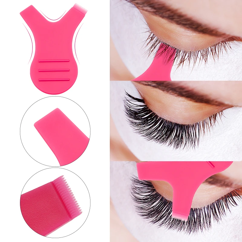 2/5/30Pcs Y Shape Silicone Eyelashes Lift Lifting Curler Eye Lash Extension Graft Brush Makeup Mascara Tool Eye Lash Perming Pad