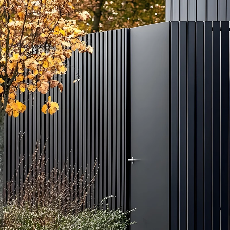 Customization Modern Garden Privacy Aluminum Alloy Panels Waterproof Panels Contemporary Style Aluminum Railings