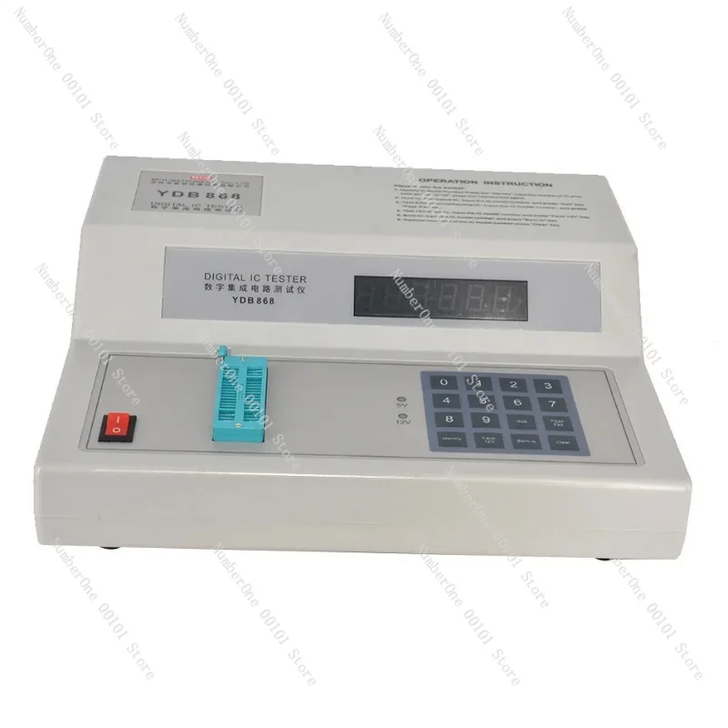 Upgrade Digital IC Tester Integrated Circuit Off Line Measuring-testing Instrument Desktop IC Chip Component Checking Machine