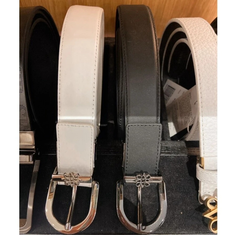 Women's Golf Belt 2026 Fall New Original Korean Hollow Out Adjustable 3cm Wide Fashion Casual Soft Durable Alloy Buckle Stretch