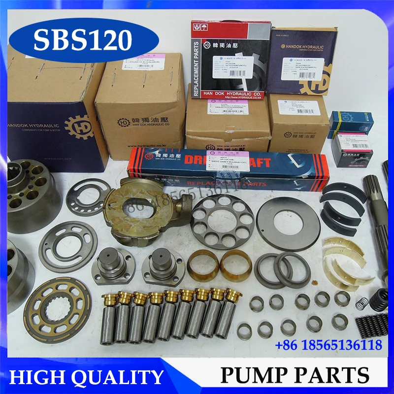 

HANDOK Hydraulic Pump Parts SBS140 SBS120 AP12 Main Pump Repair Kit For Caterpillar Excavator E320B E320C E320D