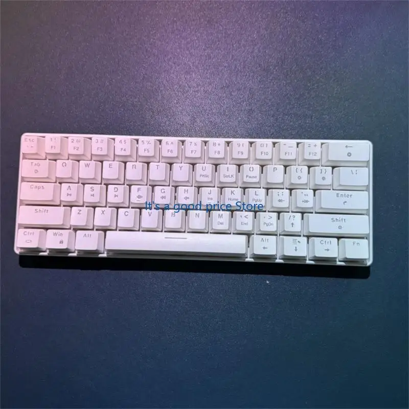  V900 Color Backliting Mechanical Keyboard 61Keys Hot Swap Switches Two-color
