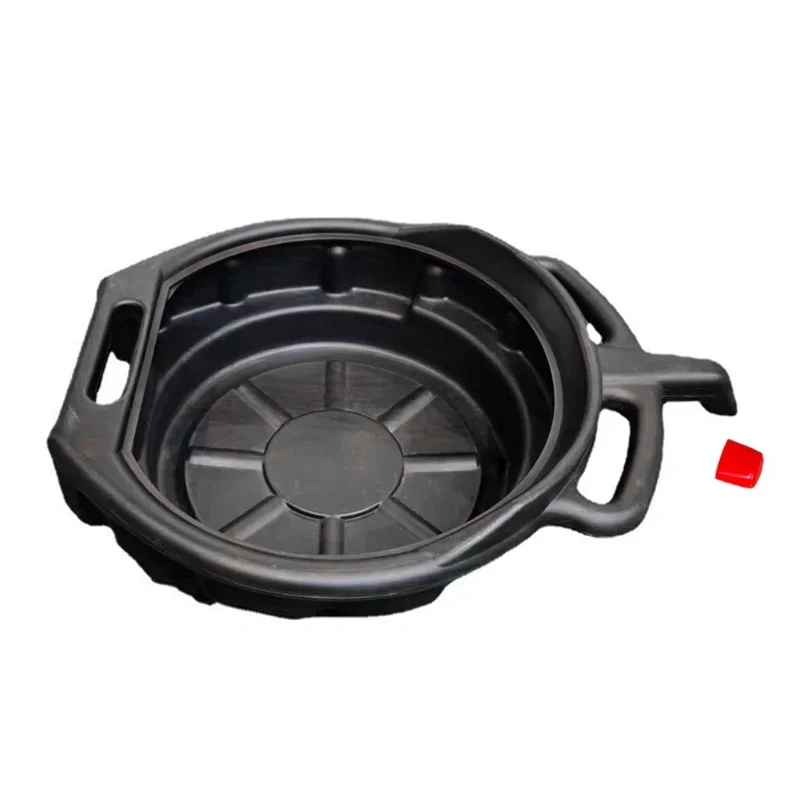 15L Car Fuel Fluid Oil Drain Pan Wast Engine Oil Collector Tank Trip Tray Repair Change Garage Tool