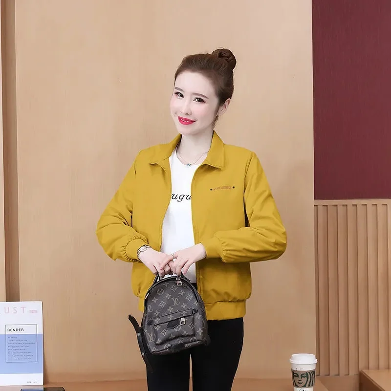 Add Cashmere Short Coat Women Thickened Autumn Winter 2024 New Jacket Korean Joker Casual Baseball Uniform Collar Outwear Female