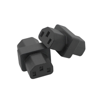 C13-C13 AC Power Adapter IEC320 C13 TO C13 Wire Cord Connector Converter Male To Female Socket Chassis Server Conversion Plug