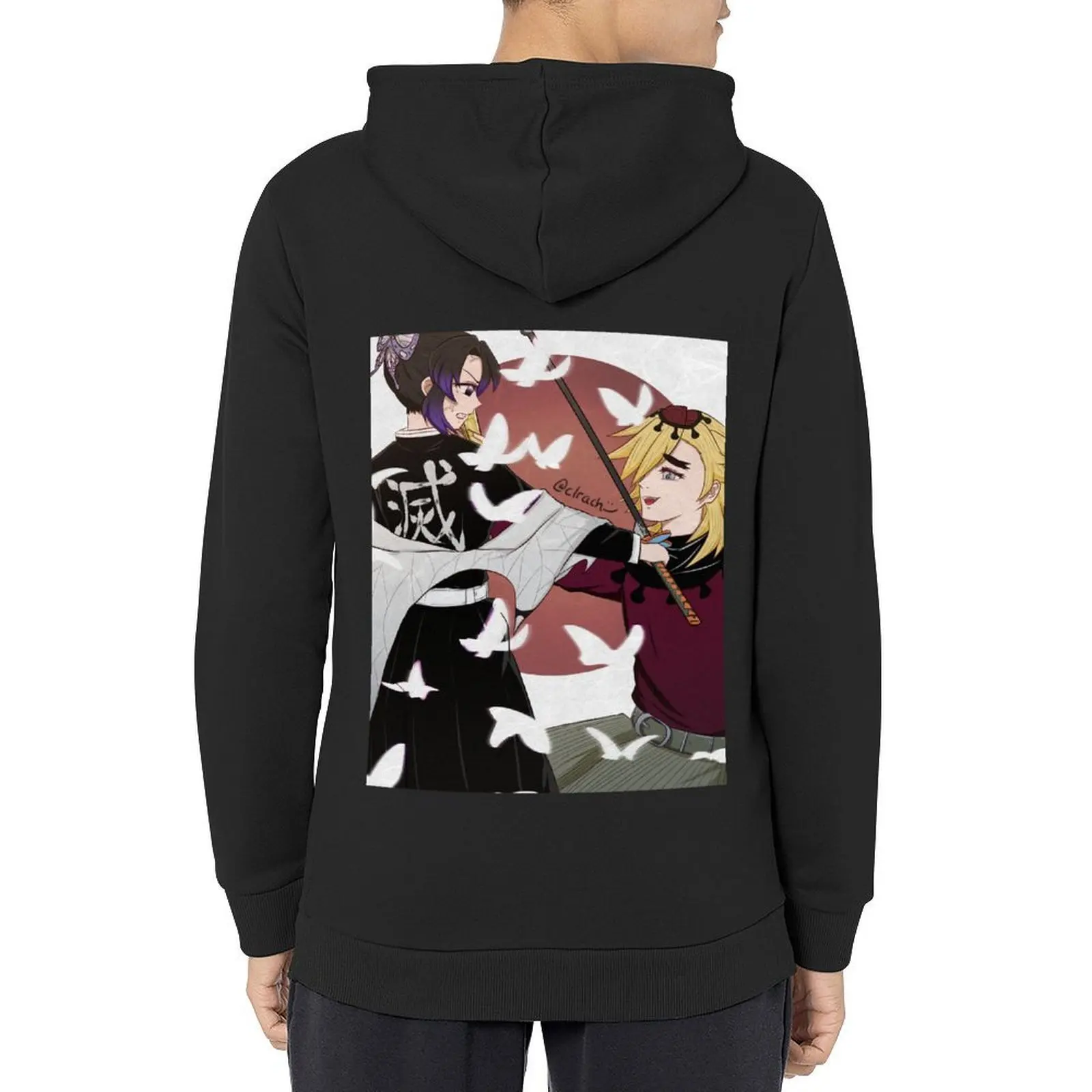 

Shinobu & Douma Hoodie men's clothing autumn mens clothes men's autumn clothes hoodie graphic