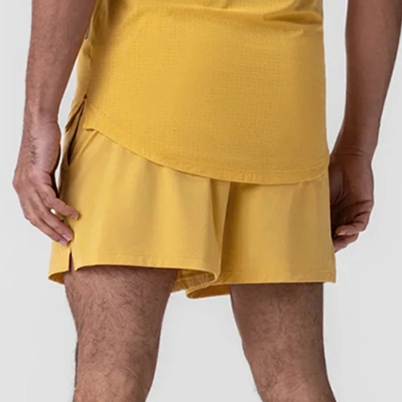 2025 Summer Men Quick Dry Athletic Shorts Multi-Pocket Gym Running Fitness Lightweight Breathable Casual Streetwear Clothing