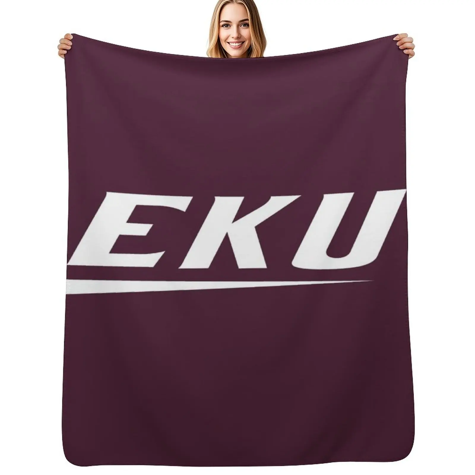

Eastern Kentucky Colonels Throw Blanket blankets and throws Summer Beddings Hairy Soft Plaid Blankets