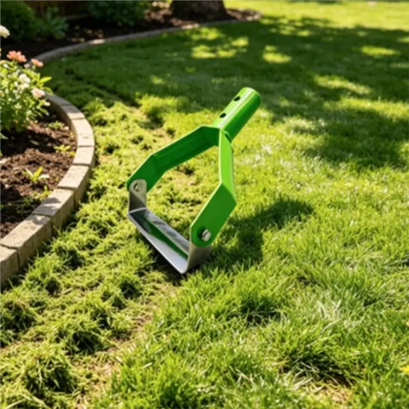 RMWIN-Arched Hoe, Reinforced Weeding Hoe, Heavy-Duty Weeding Head, Suitable For Lawns, Gardens, Patios, And Flower Beds