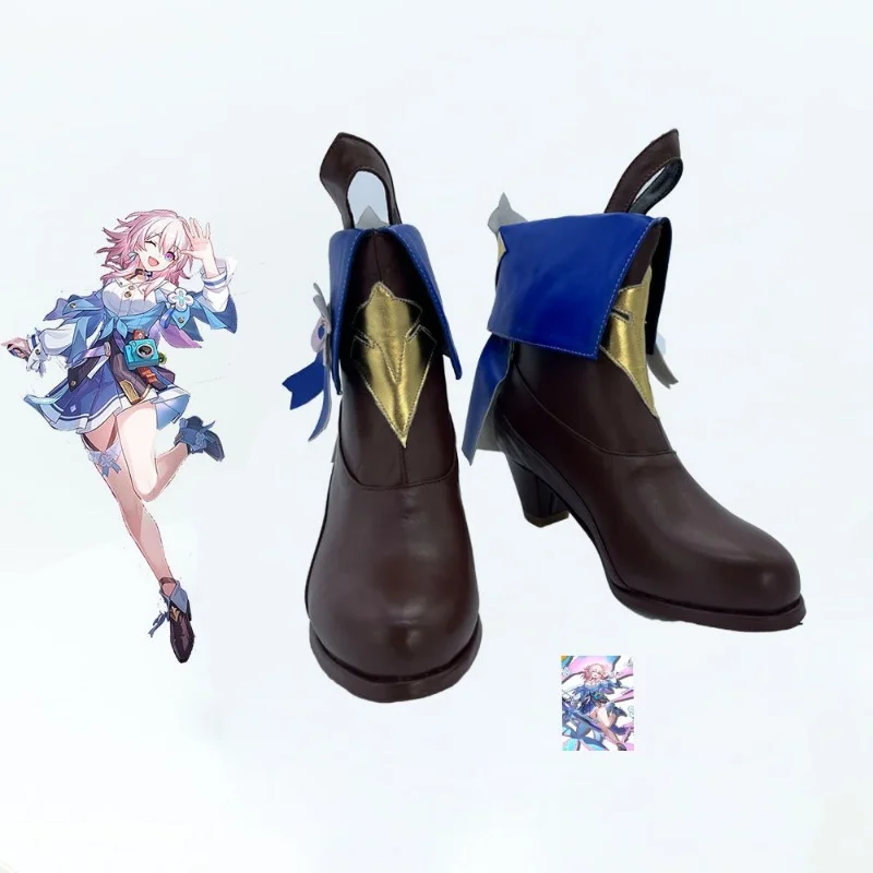 

Honkai Star Rail March 7th Cosplay Series Prop Shoes Anime And Manga Game Theme Character Shoes Fashion New Decorative Boots