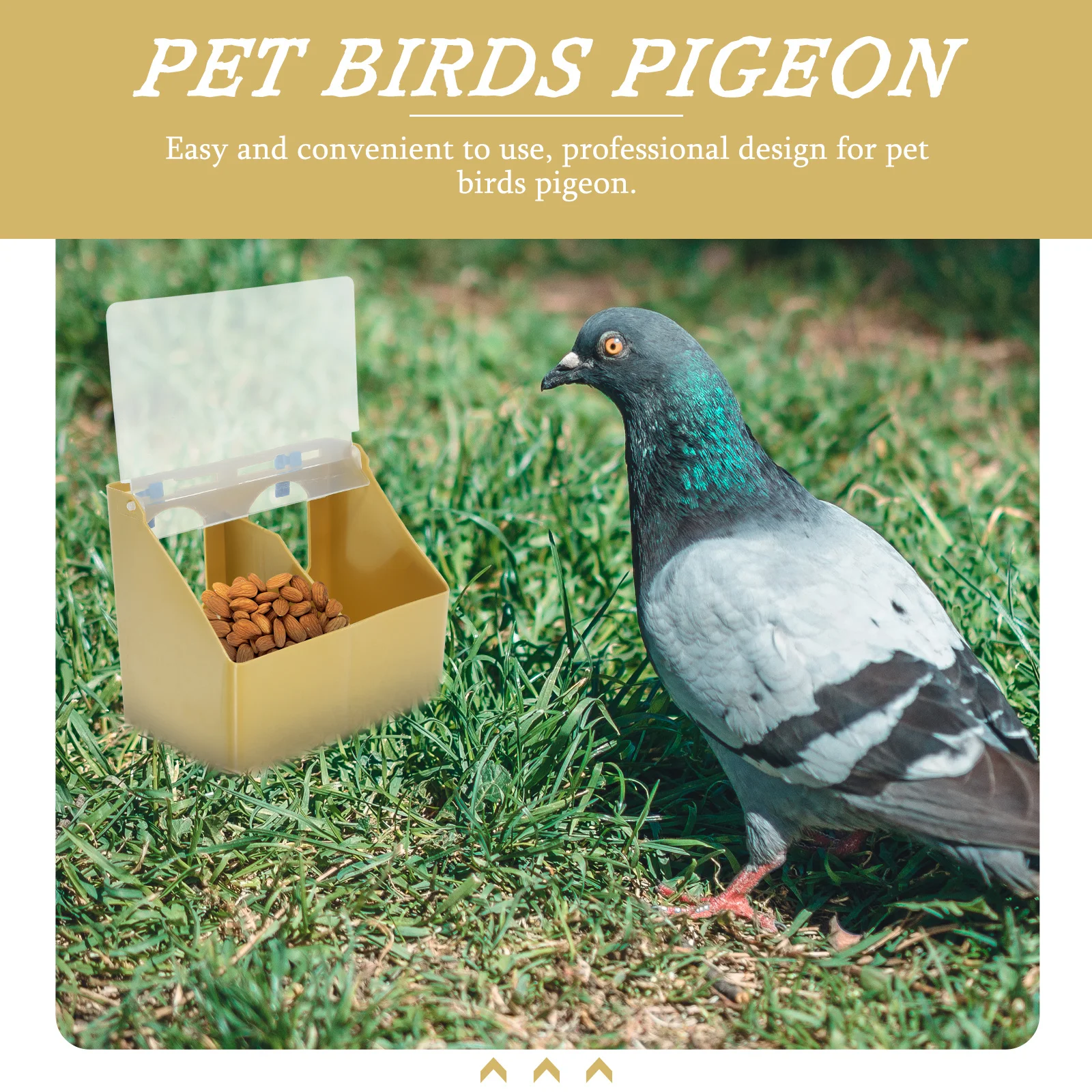 

Plastic Quail Feeder Multi-Function Bird Cup For Pigeon Chicken Cage Floor Use Random Color Pet Feeding Accessory