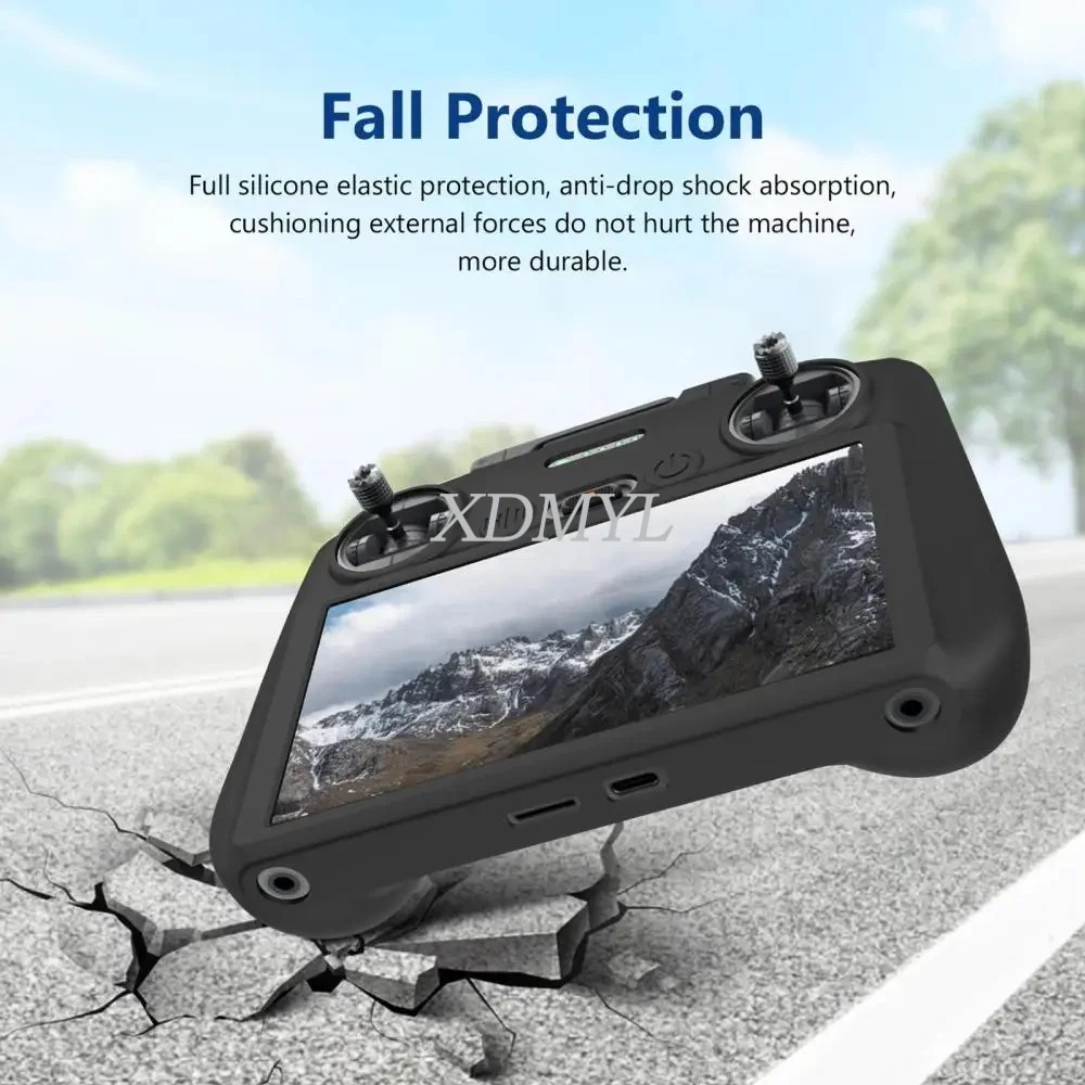  Silikon-Schutzhülle für DJI Mini 3/4/5 Pro/Flip/AIR 3S/Mavic 3/4 Pro/Neo 2/LITO X1/Avata 360/RC 2 Steuerungszubehör – Detail 28