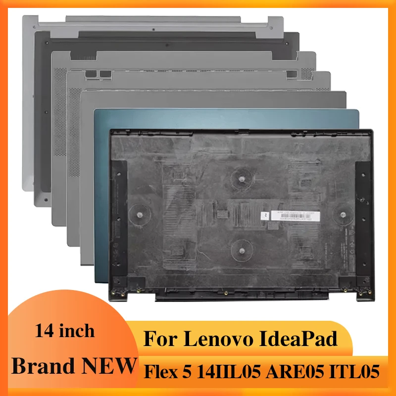 Laptop Case For Lenovo IdeaPad Flex 5 14IIL05 ARE05 ITL05  Notebook Screen LCD Back Cove/Palmrest/Bottom Case Laptop Accessories